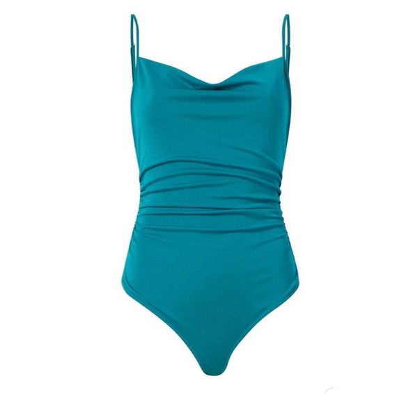 Cinq à Sept Marta Cowl Neck Bodysuit Size M - Picture 1 of 6